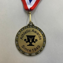 Web Special Sublimated Star Medal